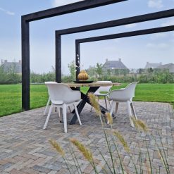 Alternative view of Antieke Trommelsteen Dikformaat 6 cm Oud Drachten