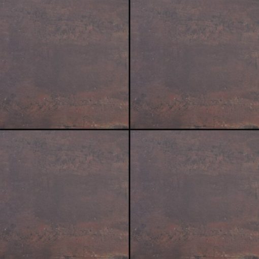 Ceramaxx Metalica 60x60x3 Corten Brown
