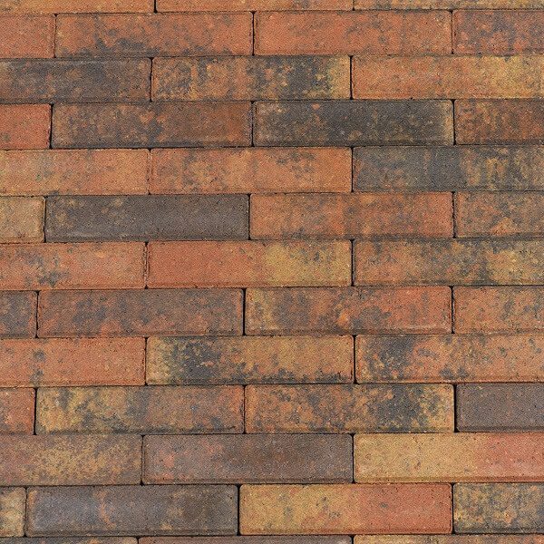 Partij (6,2 m2) Waalformaat 6cm Bruin GV - 519669 - Steenvoordeel.nl