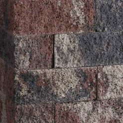 Partij (38 stuks) Splitrock 32x13x11 cm Tricolore ongetrommeld - 519594 - Steenvoordeel