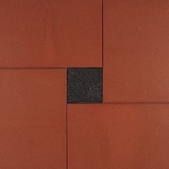 Betontegel 40x60x5 Rood KOMO - 18060 - Steenvoordeel.nl