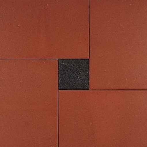 Betontegel 40x60x5 Rood KOMO - 18060 - Steenvoordeel.nl