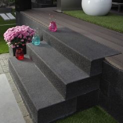 19193 GeoFacetto Traptrede 100x35x15 Milano sfeer | Steenvoordeel