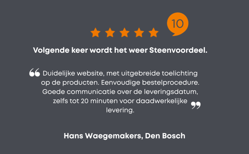 Review Steenvoordeel