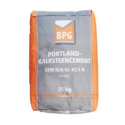21632 BPG Portland kalksteencement 25kg | Steenvoordeel