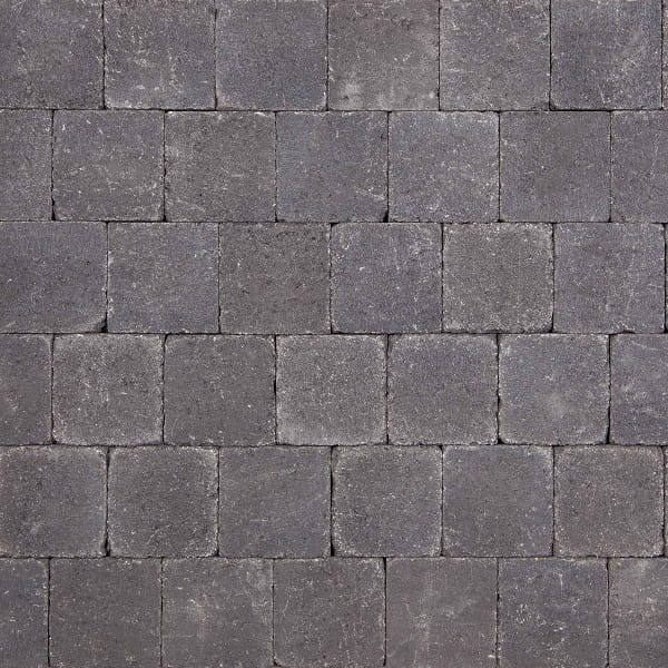 Tumbelton Getrommeld 15x15x8 Coal - 22335 - Steenvoordeel.nl