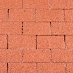 Betonstraatsteen 21x105x8 Rood 25090 | Steenvoordeel