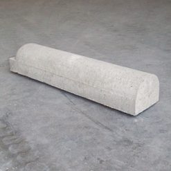 Parkeer- of stootband 1x rond grijs 95x20x17 cm - 26883 - Steenvoordeel.nl