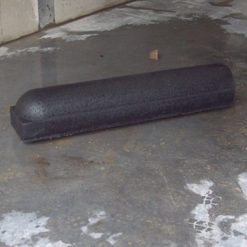 Parkeer- of stootband 1x rond zwart 95x20x17 cm - 26886 - Steenvoordeel.nl