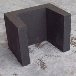 U-element 30x30x40 zwart - 27281 - Steenvoordeel.nl