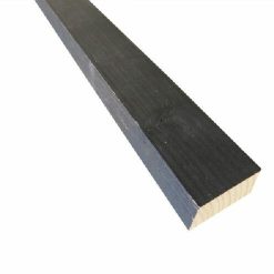 Rhombus vuren 28x70x4200 mm zwart 281592 | Steenvoordeel