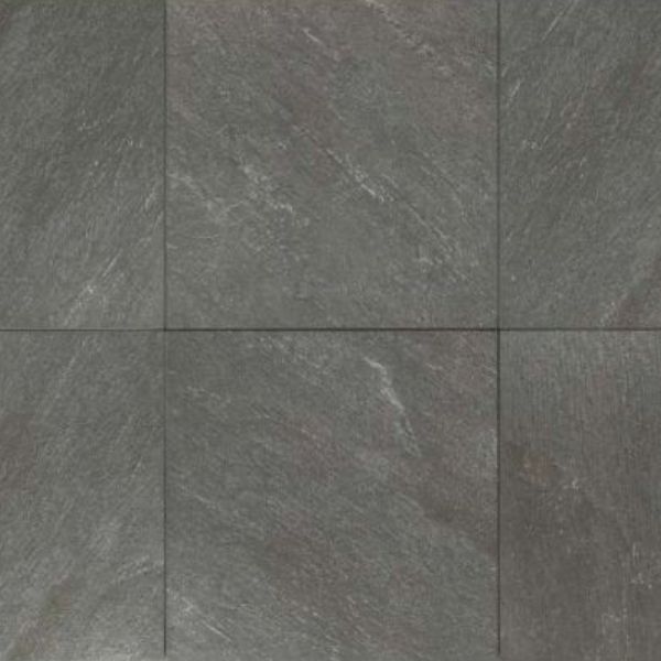 Keramische tegel Palermo 60x60x2 cm Antracite | Bestellen bij Steenvoordeel.nl
