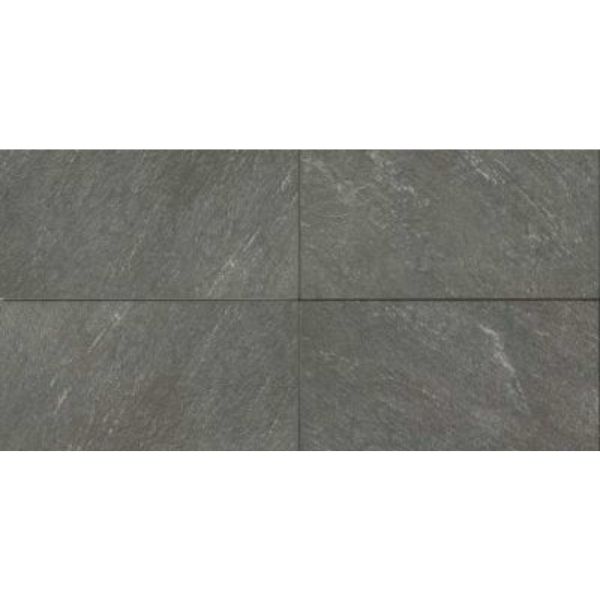 Keramische tegel Palermo 40x80x2 cm Antracite | Bestellen bij Steenvoordeel.nl