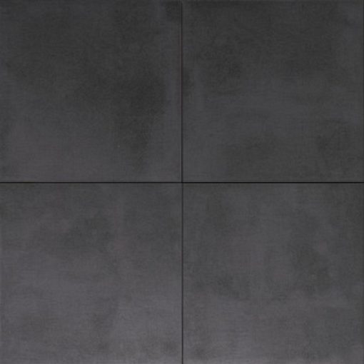 Keramische Tegel Betonlook 60x60x2 cm Antracite 283589 | Steenvoordeel