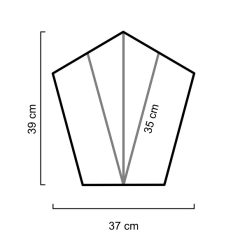 Regentegel Y-splitsing maatvoering | Steenvoordeel