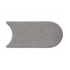 Graskanttegel 24x12x4 cm grijs 284280 | Steenvoordeel