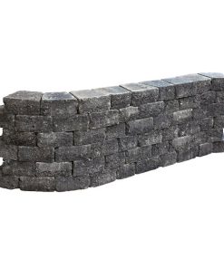 Pilestone Trapezium 23/17x21.5x10 Coal - Steenvoordeel