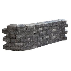 Pilestone Trapezium 23/17x21.5x10 Coal - Steenvoordeel