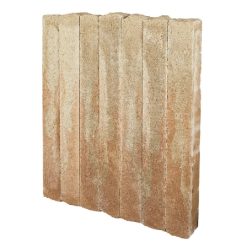 Palissade-Stapelblok Splitton 100x12x12 Mont Blanc Getrommeld - 29870 - Steenvoordeel.nl