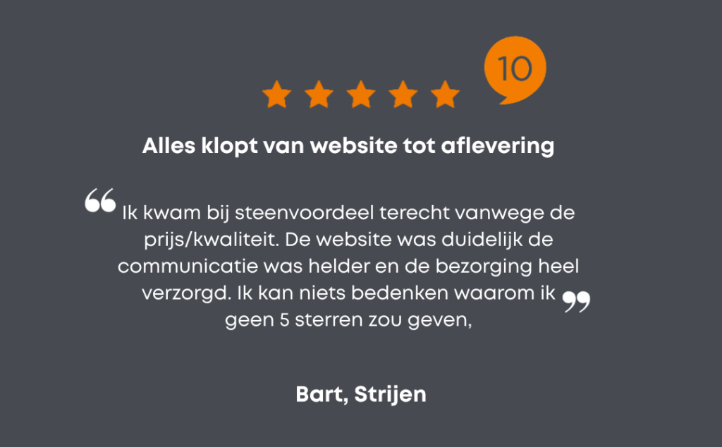 Review Steenvoordeel