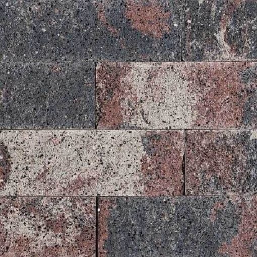 Partij (36 stuks) Splitrock XL 15x15x60 cm Tricolore 519602 | Steenvoordeel