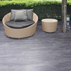 33071 GeoCeramica 80X40X4 Timber Grigio - Steenvoordeel