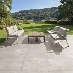 33769 GeoCeramica Entree 60X60X4 Flow Taupe 2 - Steenvoordeel