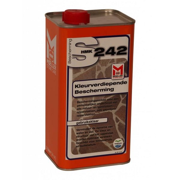 HMK S242 Kleurverdiepende bescherming 1 liter - 3403314 - Steenvoordeel.nl