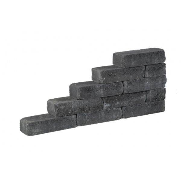 Pilestone Line 40x15x10 cm Coal | Bestellen bij Steenvoordeel.nl