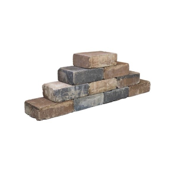 Tumbelwall 30x20x10 cm Kilimanjaro getrommeld | Bestellen bij Steenvoordeel.nl