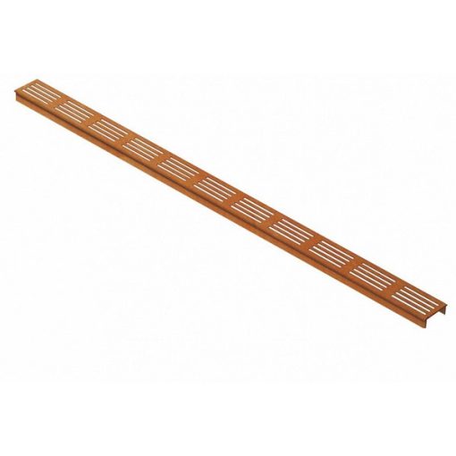 ACO Slimline vervangingsrooster Cortenstaal 100 cm 38968 | Steenvoordeel