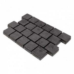 40575 Plazza 15x15x6 Basalt | Steenvoordeel