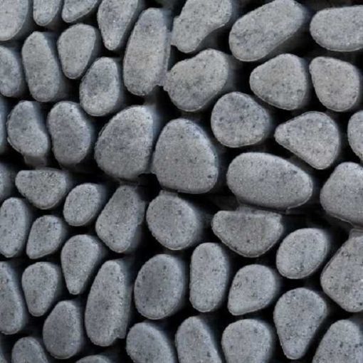 Keigrassteen 45x45x10 cm grijs-zwart 40632 | Steenvoordeel