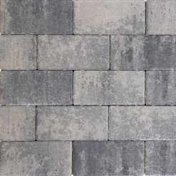 Design Brick 8cm Glad Nero Grey Mini Facet komo 40641 | Steenvoordeel