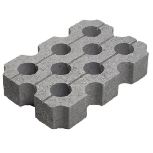Grastegel 40x60x12 cm Type I vlak 40673 | Steenvoordeel