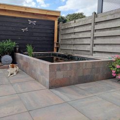 H2O Comfort Square 60x60x4 cm Tricolore sfeer 41090 | Steenvoordeel