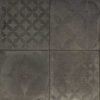 Keramische tegel TRE Concrete 60x60x3 Decor Graphite 42179 | Steenvoordeel