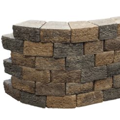 Pilestone Trapezium 23-17x21.5x10 cm Walnut | bestellen bij Steenvoordeel.nl