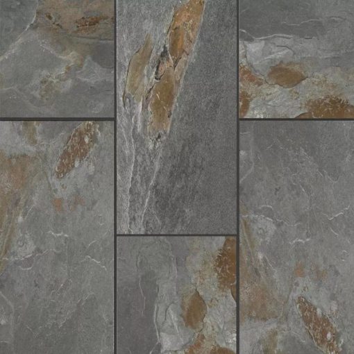 Keramische tegel TRE 40x80x3 cm Varese Antracite