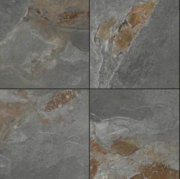 Partij (51.84 m²) Cerasun Savona Multi 60x60x4 cm Anthracite