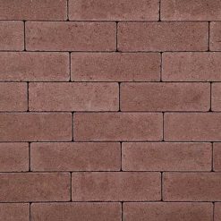 444324 Dikformaat strak 21x7x8cm gebakken bruin sfeer - Nu online bij Steenvoordeel