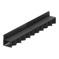 Aco Hexa Slotline goot 100 cm zwart met 2 opzetelementen | 46703 | Nu kopen bij Steenvoordeel