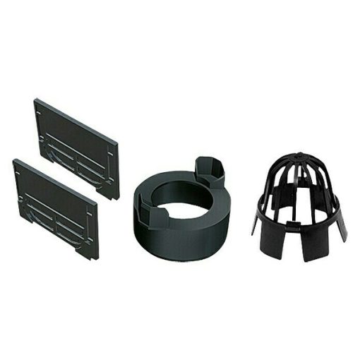 ACO Hexaline set eindplaten zwart onderuitloop en bladkorf 4719751/3117524 | Steenvoordeel