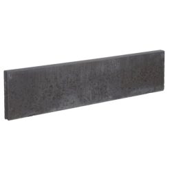 Graskantband ronde kop 5x25x100 cm zwart | Bestellen bij Steenvoordeel.nl