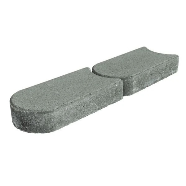 Kantsteen graskant 22x12x4,5 cm antraciet | Bestellen bij Steenvoordeel.nl