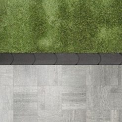 Kantsteen graskant 33x16x4,5 cm antraciet | Bestellen bij Steenvoordeel.nl