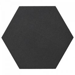 60 Plus Soft Comfort zeskant 60/52,5x30x4 cm Nero | Bestellen bij Steenvoordeel.nl