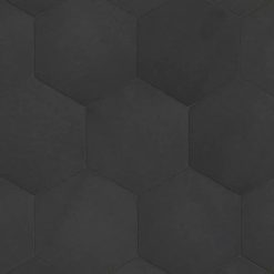 60 Plus Soft Comfort zeskant 60/52,5x30x4 cm Nero | Bestellen bij Steenvoordeel.nl