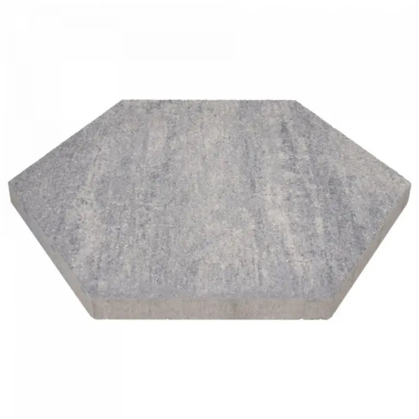 60 Plus Soft Comfort zeskant 60/52,5x30x4 cm Grezzo | Bestellen bij Steenvoordeel.nl