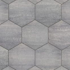 60 Plus Soft Comfort zeskant 60/52,5x30x4 cm Grezzo | Bestellen bij Steenvoordeel.nl